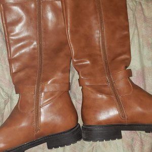 ALLEGRA K - Brown Knee High Boots-sz. 7.5